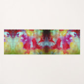 ドリーム・オン・ウォーター・カラー・アート ヨガマット (正面(横))