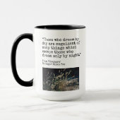 ドリーム·バイ·デイ、エドガー·アレン·ポー·引用文、 マグカップ (左)