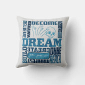 ドリーム – ASLデザイン クッション (裏面)