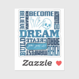 ドリーム – ASLデザイン シール