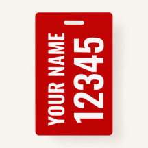 ドリーラベル/セイルバッグラベル（名前&セイル番号）