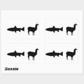 ドリーラマのステッカー 長方形シール (シート)