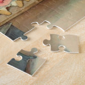 ドリーランドリー女の子のヴィンテージ遊の人形かわいい ジグソーパズル (側面)