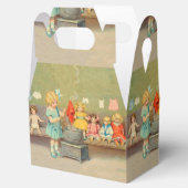 ドリーランドリー女の子のヴィンテージ遊の人形かわいい フェイバーボックス (オープン)