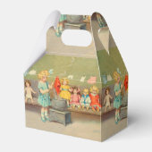 ドリーランドリー女の子のヴィンテージ遊の人形かわいい フェイバーボックス (正面サイド)