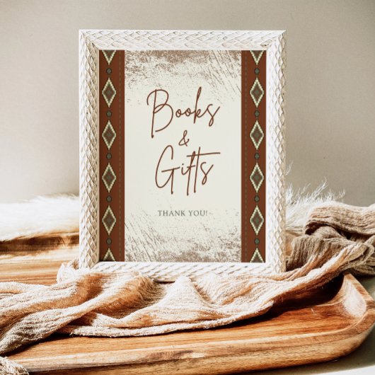 ドリー西アステカの本とギフトのサイン ポスター