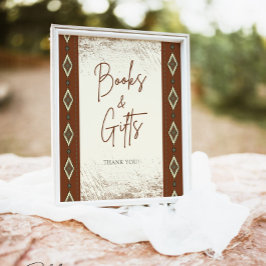 ドリー西アステカの本とギフトのサイン 台座サイン