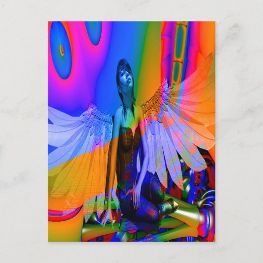 ドリー飛んでいるム ポストカード (正面)