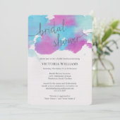 ドリー鮮やかムズブライダルシャワー招待 招待状 (スタンド正面)