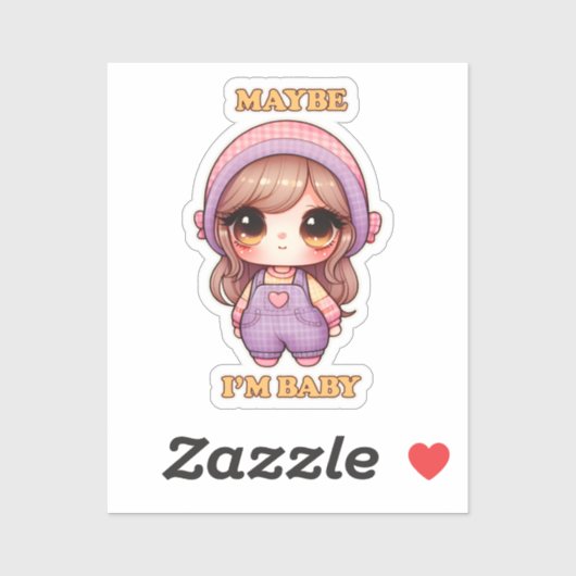 ドリー・ガールたぶん私はベビー シール (シート)