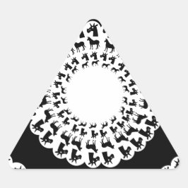 ドリー・ユニコーン 三角形シール