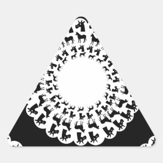 ドリー・ユニコーン 三角形シール