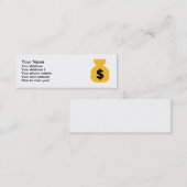 ドルのバッグ スキニー名刺 (正面/裏面)