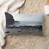 ドルの入江のコーンウォールイギリスPoldarkの位置 ランバークッション (ブランケット)