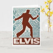 ドルの四つ組のElvisの百万のタイプ カード (黄色い花)