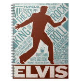 ドルの四つ組のElvisの百万のタイプ ノートブック (正面)