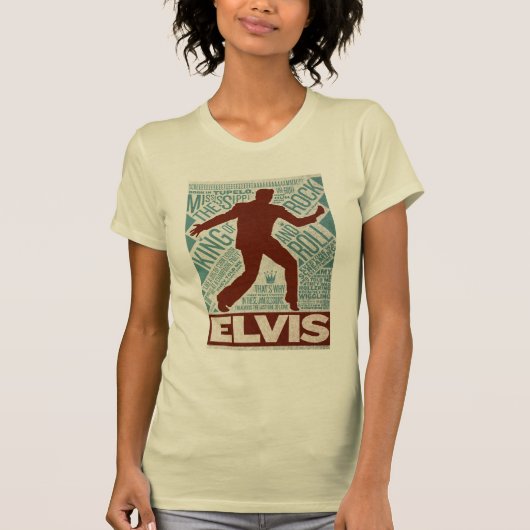 ドルの四つ組のElvisの百万のタイプ Tシャツ (正面)