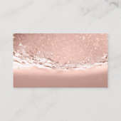 ドルの結婚贈り物のお金バラを望む 名刺 (裏面)