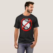 ドルの記号は消えた Tシャツ (正面フル)