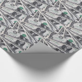 ドルは1ドルに注意します ラッピングペーパー (角)