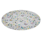 ドルアルパカパターン カッティングボード (角)