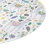 ドルアルパカパターン カッティングボード (角)