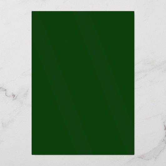 ドルイドエレガントヒル秋をテーマにした 箔招待状 (裏面)