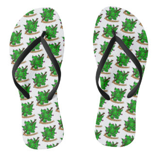 ドルイドサイコロデザイン ビーチサンダル