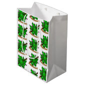 ドルイドサイコロデザイン ミディアムペーパーバッグ (正面アングル)