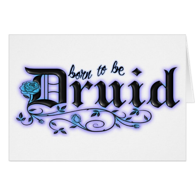 ドルイド教司祭があるために生まれて下さい (正面横)