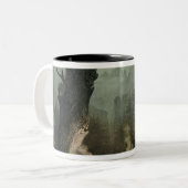 ドルイド教司祭の神聖な果樹園 ツートーンマグカップ (正面左)