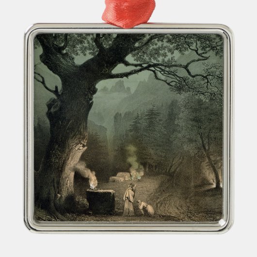 ドルイド教司祭の神聖な果樹園 メタルオーナメント (正面)