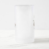 ドルイド教司祭: リスを用心して下さい フロストグラスビールジョッキ (中央)