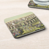 ドルイド教司祭、plのStonehenge、か円の寺院 コースター (左側)