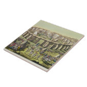 ドルイド教司祭、plのStonehenge、か円の寺院 タイル (側面)