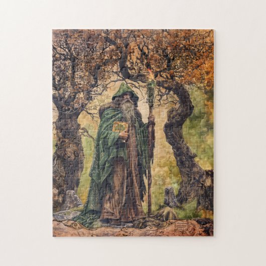 ドルイド・ケルト・ワイズ・自然 ジグソーパズル (縦)