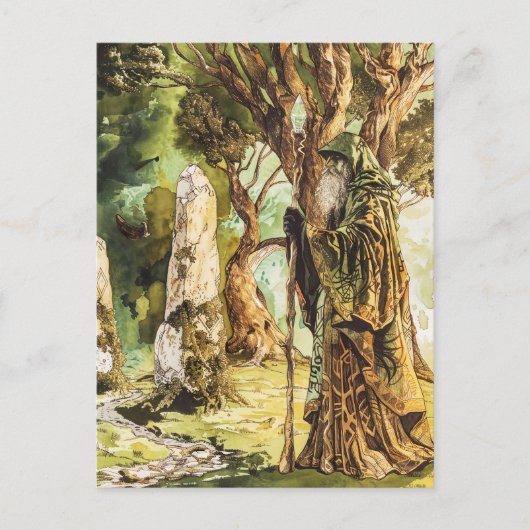 ドルイド・ケルト・ワイズ・自然 ポストカード (正面)