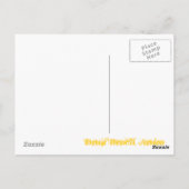 ドルイフビーチアルバハガキ ポストカード (裏面)