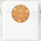 ドルキ用のカスタマイズ可能なステッカー ラウンドシール (バッグ)