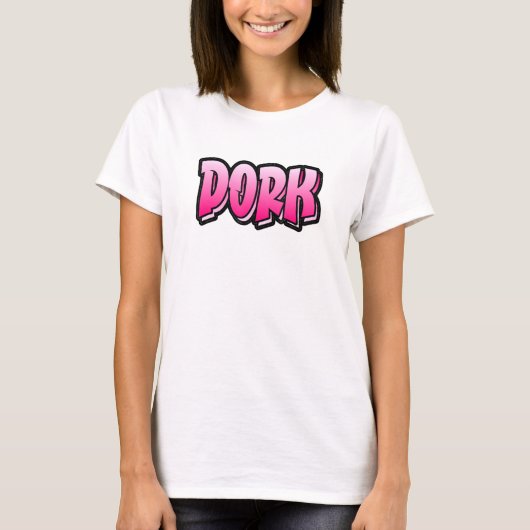 ドルクグラフィティスタイルーとドルク Tシャツ (正面)