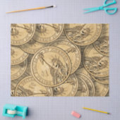 ドルコインティッシュペーパー 薄葉紙 (クラフト)