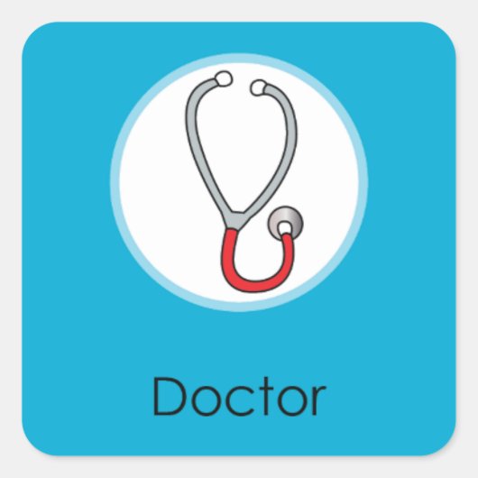 ドルジャビ・ドルジャンチ韓国人1歳の誕生日ドクター スクエアシール (正面)