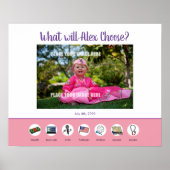 ドルジャビ・ドルジャンチ・ドール韓国の最初の誕生日のサイン ポスター (正面)