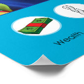 ドルジャビ・ドルジャンチ・ドール韓国1歳の誕生日 ポスター (角)