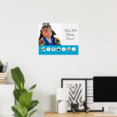 ドルジャビ・ドルジャンチ・ドール韓国1歳の誕生日 ポスター (ホームオフィス)