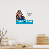 ドルジャビ・ドルジャンチ・ドール韓国1歳の誕生日 ポスター (キッチン)