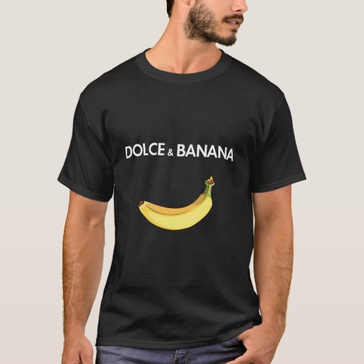 ドルチェとバ男性へナナ Tシャツ (正面)