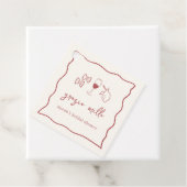 ドルチェヴィタ手書きブライダルシャワー フェイバータグ (インサイチュ)