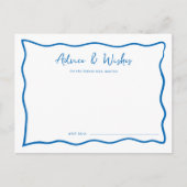 ドルチェヴィータブライダルシャワーアドバイスカード ポストカード (正面)