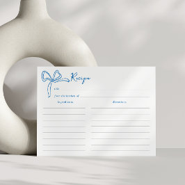 ドルチェヴィータブライダルシャワーレシピカード ポストカード